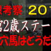 函館2歳ステークス2019消去法データ（過去１０年）