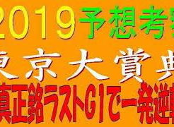 東京大賞典2019キャッチ