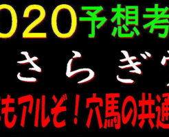 きさらぎ賞2020キャッチ