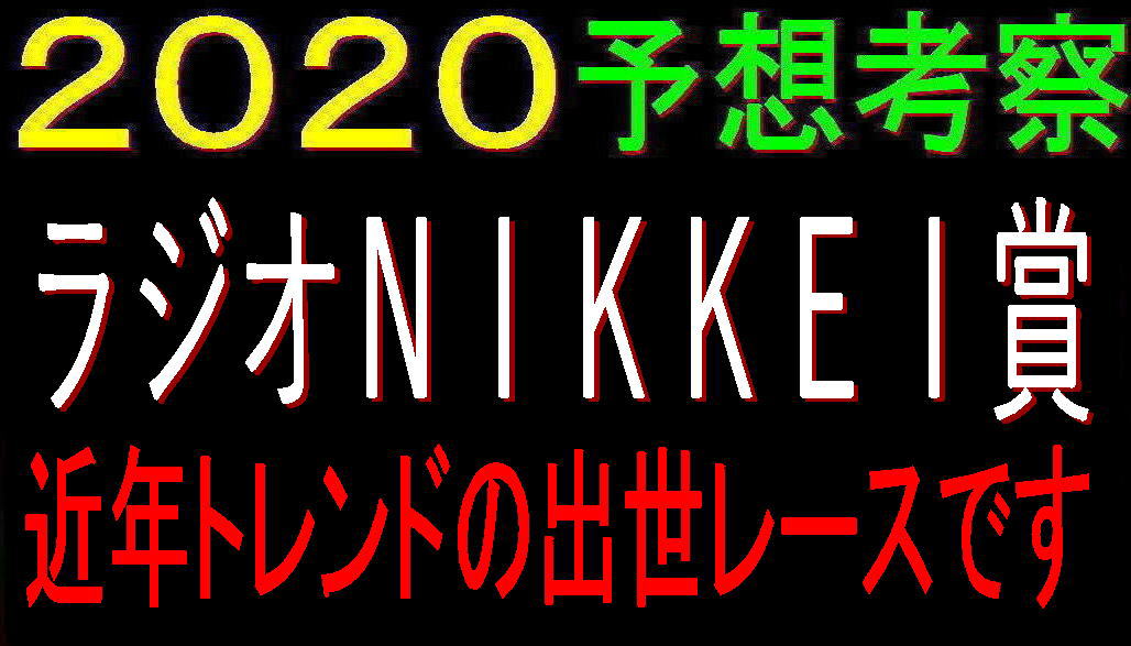 ラジオNIKKEI賞2020キャッチ
