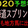 北海道スプリントカップ2020予想（門別競馬）｜今年も地方馬に出番!?